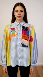 Garde-robe - Blouse - Blauw