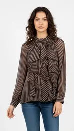 Garde-robe - Blouse - Bruin