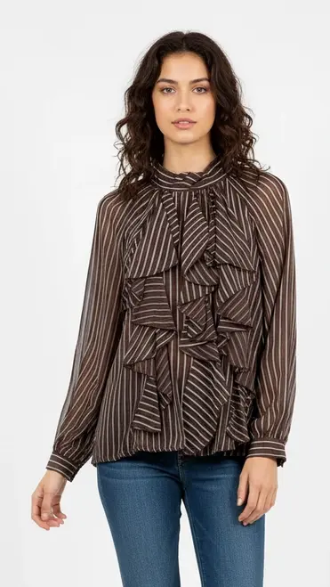 Garde-robe - Blouse - Bruin