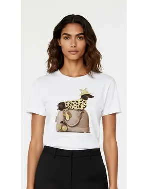 Garde-robe - T-shirt - Geel