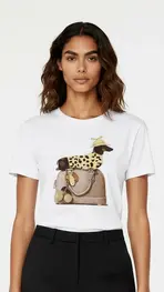 Garde-robe - T-shirt - Geel