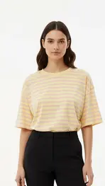 Garde-robe - T-shirt - Geel