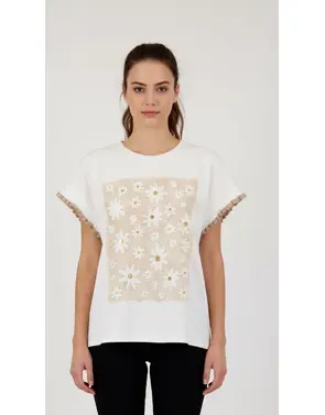 Garde-robe - T-shirt - Beige