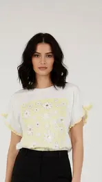 Garde-robe - T-shirt - Geel