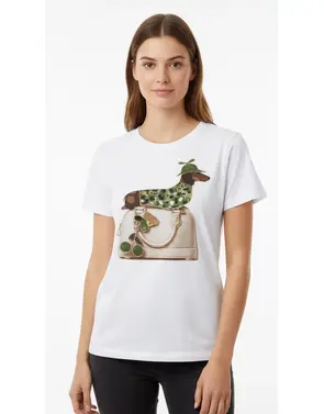 Garde-robe - T-shirt - Kaki