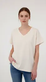 Garde-robe - T-shirt - Beige