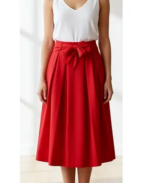 Amelie & Amelie - Lange Rok - Coraal