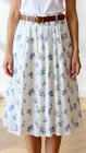 Amelie & Amelie - Lange Rok - Ecru