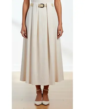 Amelie & Amelie - Lange Rok - Ecru