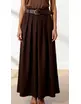 Garde-robe - Lange Rok - Bruin