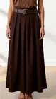Garde-robe - Lange Rok - Bruin