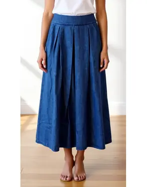 Garde-robe - Lange Rok - Jeans