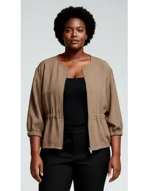 Garde-robe - Jas - Taupe