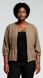 Garde-robe - Jas - Taupe