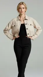 Garde-robe - Jas - Beige