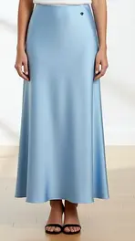 Amelie &amp; Amelie - Lange Rok - Blauw