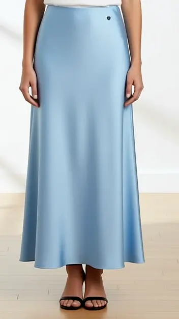 Amelie &amp; Amelie - Lange Rok - Blauw