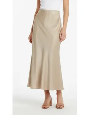 Amelie & Amelie - Lange Rok - Taupe