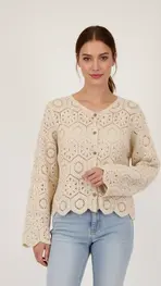 Garde-robe - Gilet - Beige