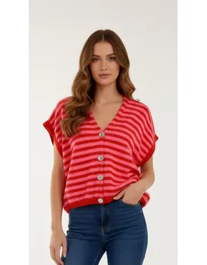 Garde-robe - Gilet - Roze