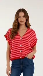 Garde-robe - Gilet - Roze