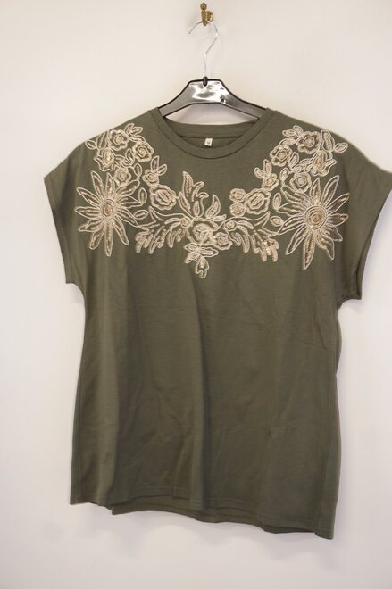 Garde-robe - T-shirt - Kaki