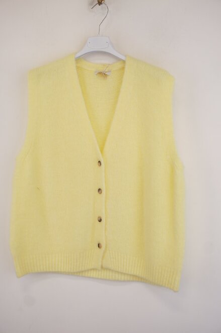 Garde-robe - Gilet - Geel