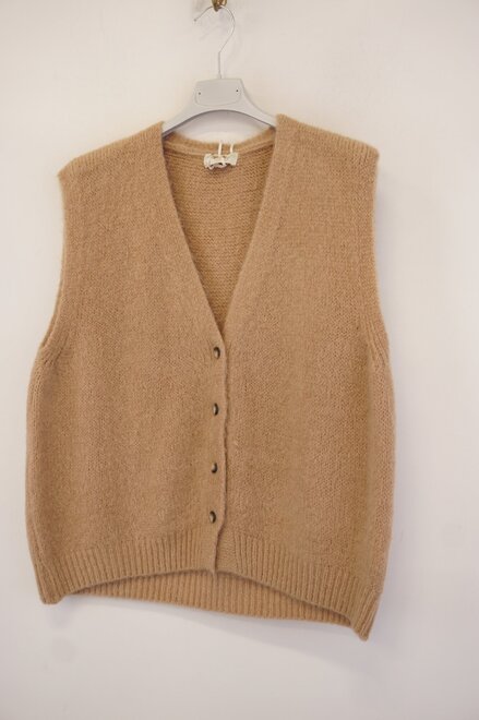 Garde-robe - Gilet - Camel
