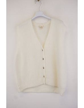 Garde-robe - Gilet - Ecru