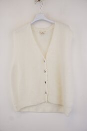 Garde-robe - Gilet - Ecru
