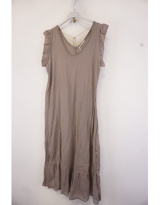 Garde-robe - Lang kleed - Taupe