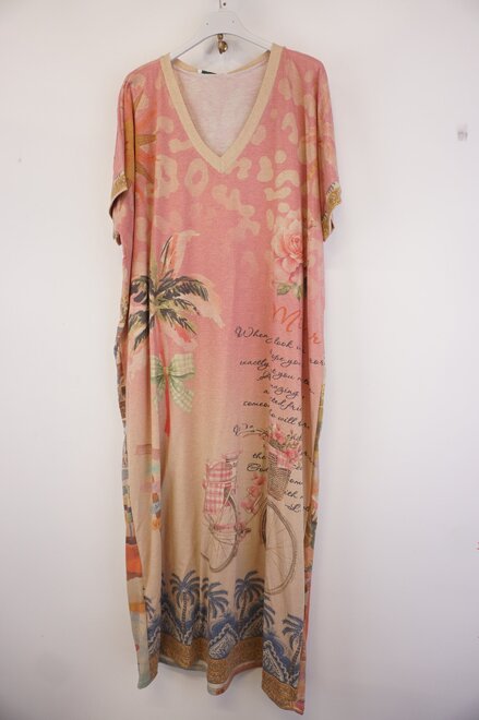 Garde-robe - Lang kleed - Roze