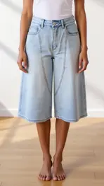 Garde-robe - Short - Jeans licht