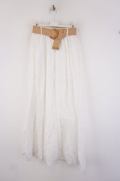 Garde-robe - Lange Rok - Wit