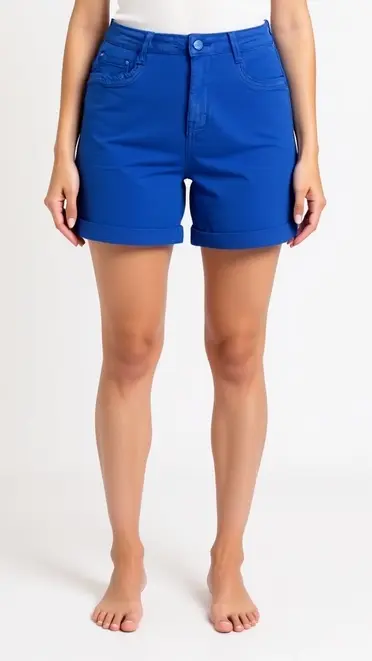 Garde-robe - Short - Blauw