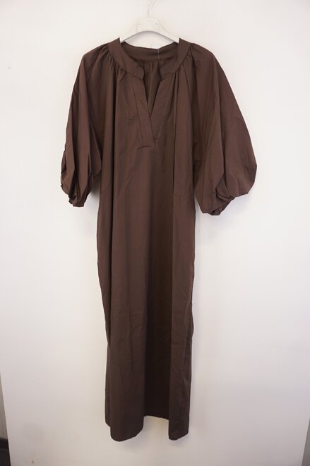 Garde-robe - Lang kleed - Bruin