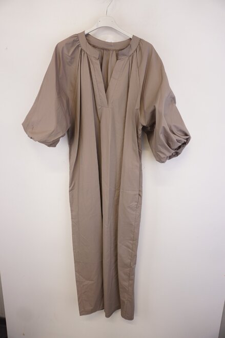 Garde-robe - Lang kleed - Taupe