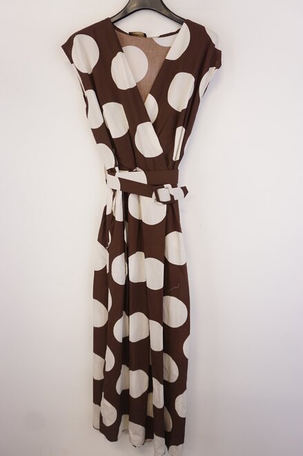 Garde-robe - Lang kleed - Bruin