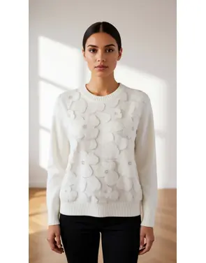 Garde-robe - Pull - Ecru