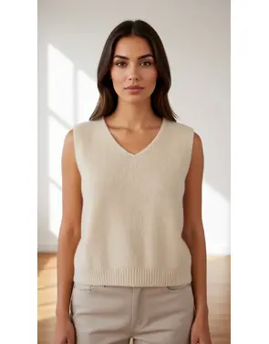 Garde-robe - Debardeur - Beige