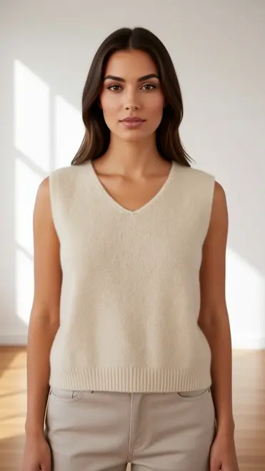 Garde-robe - Debardeur - Beige