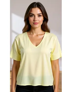 Amelie &amp; Amelie - Top - Geel