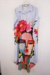 Garde-robe - Lang kleed - Multicolor