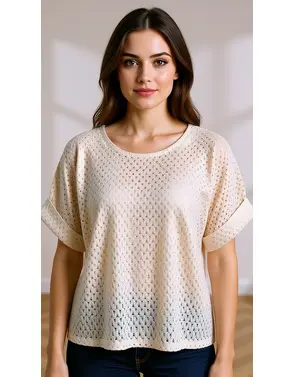 Amelie &amp; Amelie - Top - Ecru