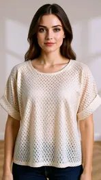 Amelie &amp; Amelie - Top - Ecru