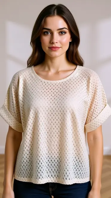 Amelie &amp; Amelie - Top - Ecru