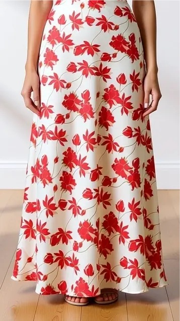 Amelie &amp; Amelie - Lange Rok - Coraal