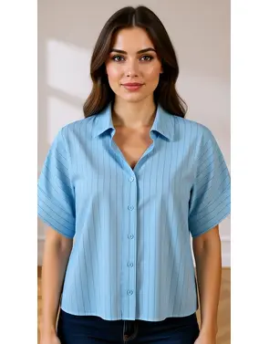 Amelie &amp; Amelie - Blouse - Blauw