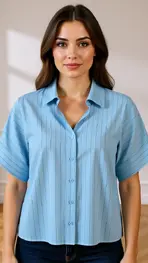 Amelie &amp; Amelie - Blouse - Blauw