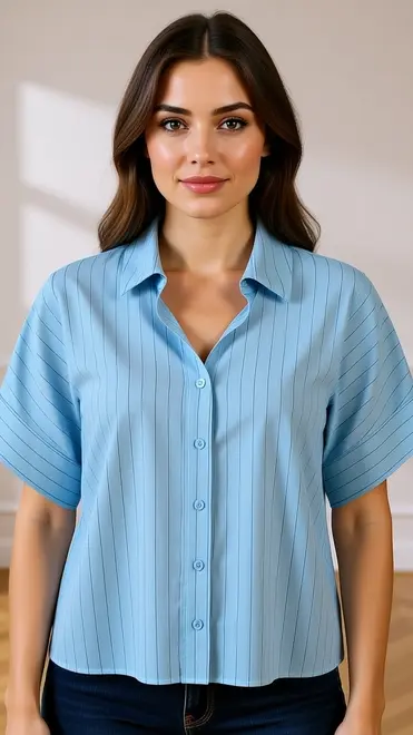 Amelie &amp; Amelie - Blouse - Blauw